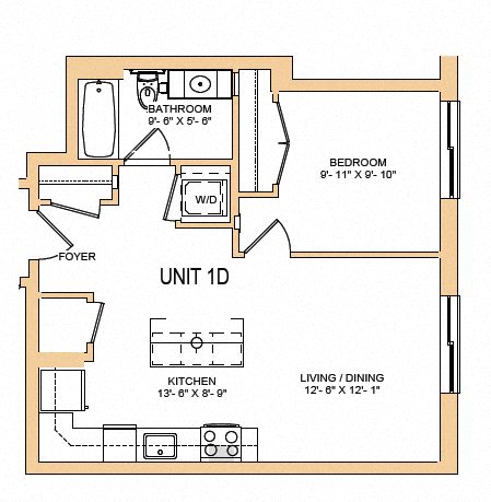 Suite A Floorplan